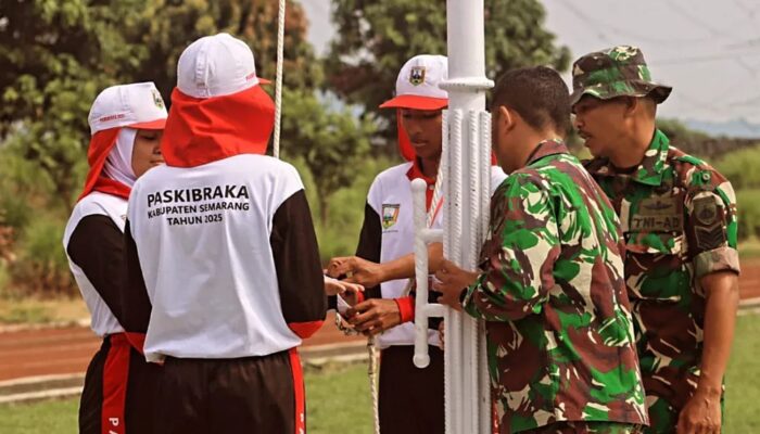 Jelang HUT RI ke-80, 75 Capaska Tingkat Kabupaten Semarang Digembleng Latihan Intensif