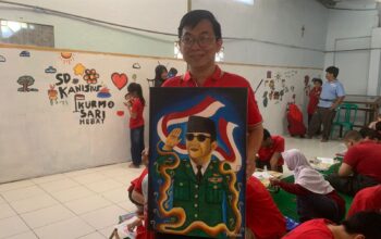 lukisan bung karno karya difabel