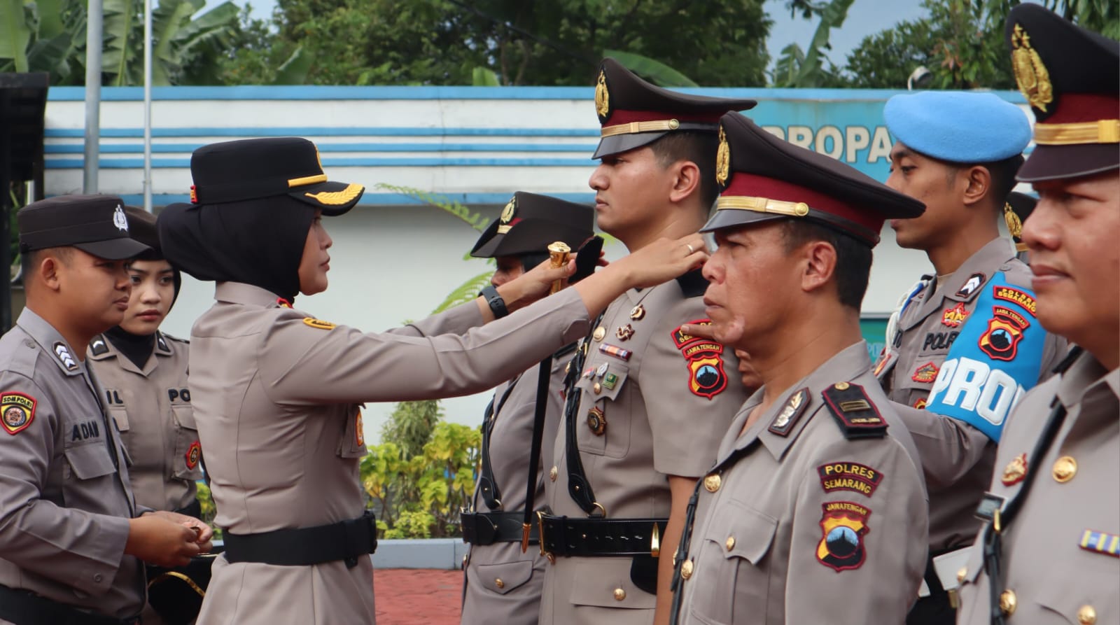 upacara serah terima jabatan semarang