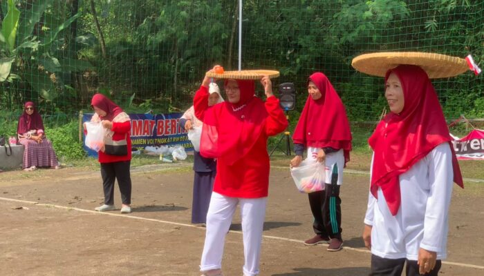 Keseruan Lomba dan Menanam Pohon, Pesantren Lansia Rayakan Kemerdekaan RI ke-80