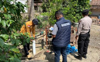 kebakaran sumur blora