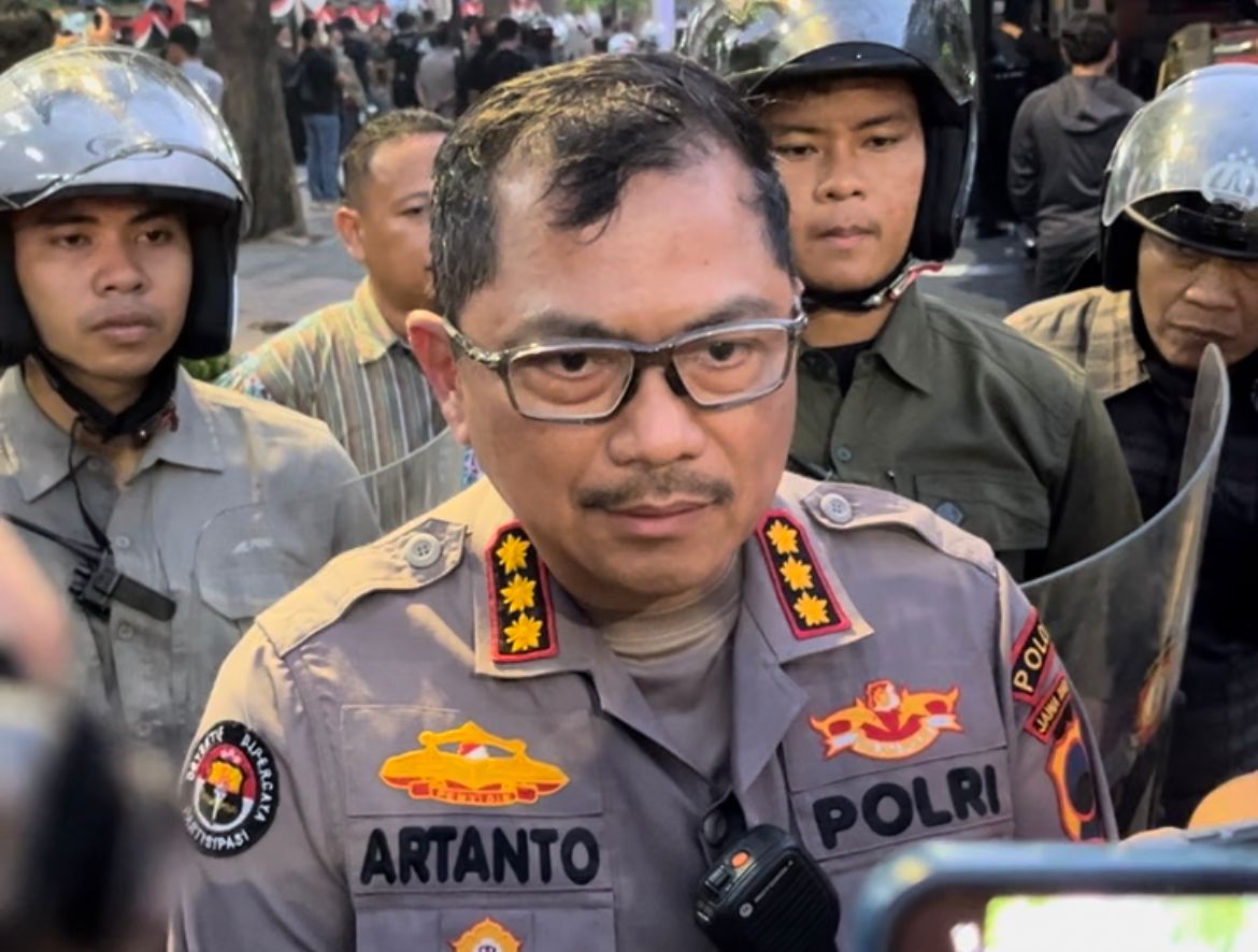 polda jateng demo semarang