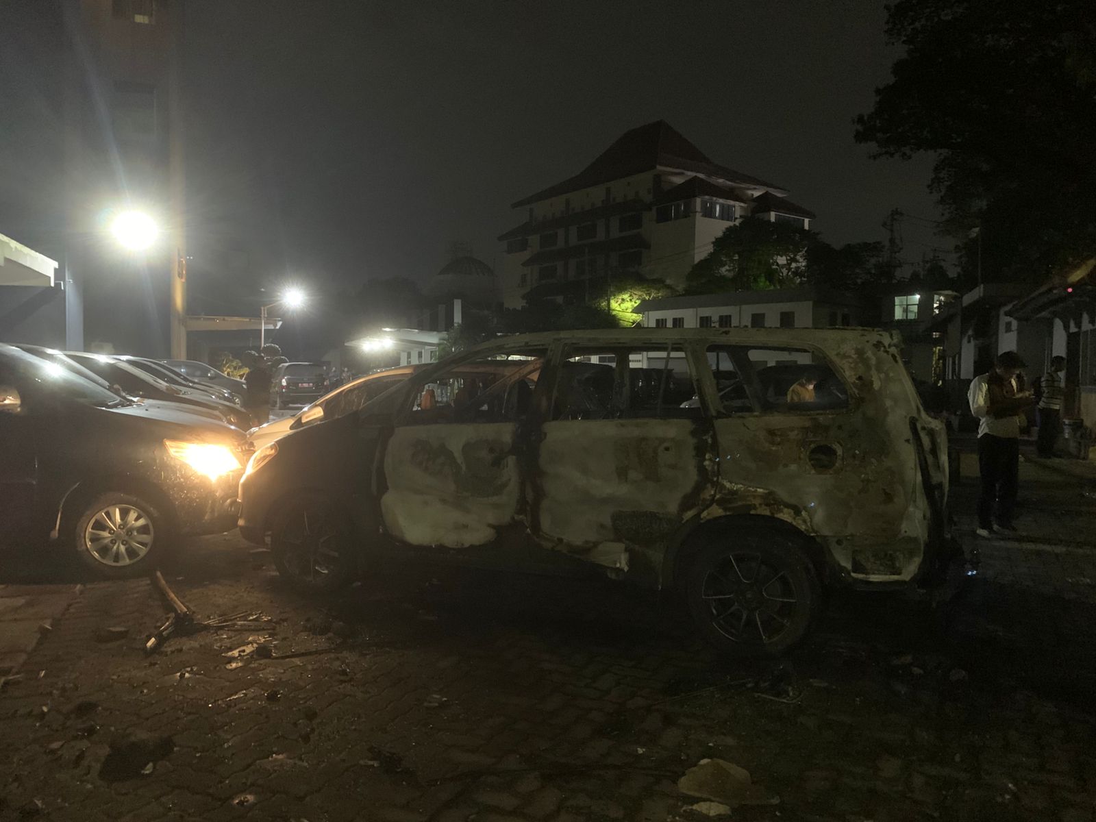 demo ojol anarkis semarang