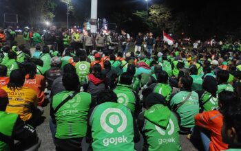 driver ojol mendoakan affan kurniawan