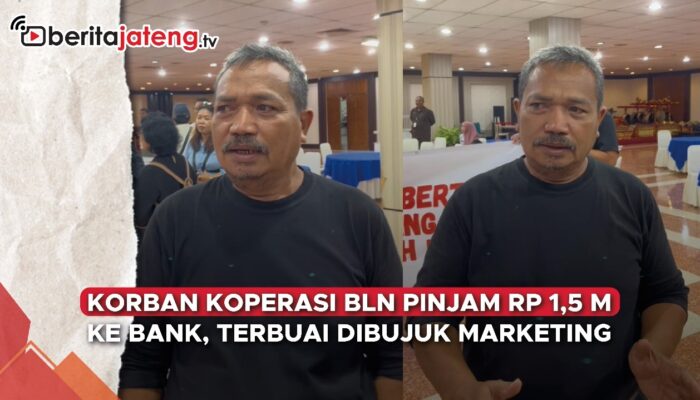 Video Korban Koperasi BLN Pinjam Rp1,5 M ke Bank, Terbuai Dibujuk Marketing
