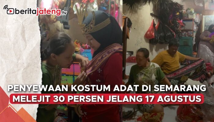 Video Jasa Sewa Kostum Adat Naik 30 Persen Jelang 17 Agustus