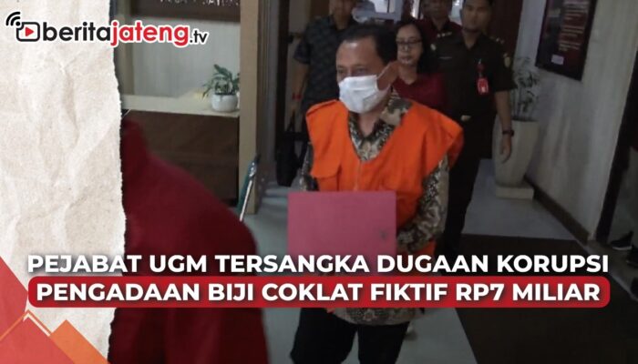 Video Pejabat UGM Tersangka Dugaan Korupsi Pengadaan Biji Coklat Fiktif Rp7 Miliar