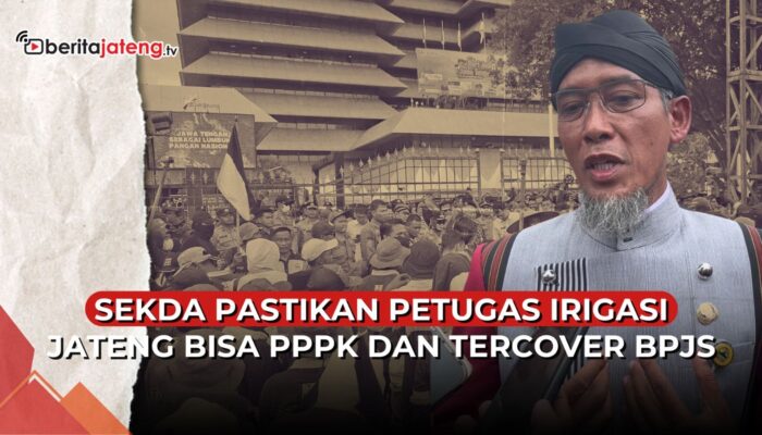 Video Sekda Pastikan Petugas Irigasi Jateng Bisa Diangkat PPPK