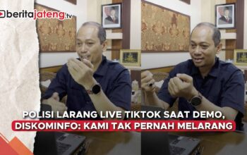 polisi larang live Tiktok