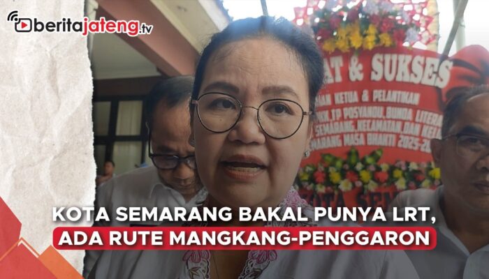 Video Kota Semarang Bakal Punya LRT, Ada Rute Mangkang-Penggaron