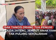 ortu jemput anak tak pulang di Polda Jateng