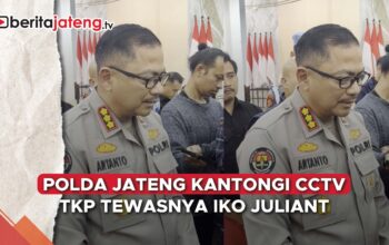 Video Polda Jateng Kantongi CCTV TKP Tewasnya Iko Juliant Junior