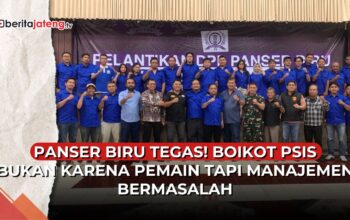 panser biru boikot PSIS Semarang