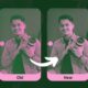 Solidaritas Gerakan Rakyat, Begini Cara Mudah Edit Foto Brave Pink Hero Green via Online
