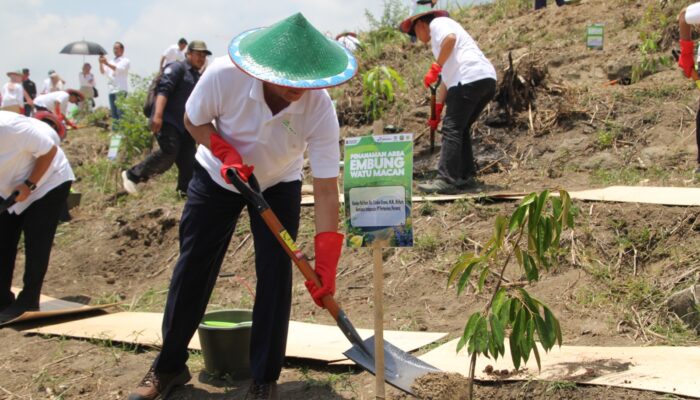 Lahan Kering 20 Hektare di Blora Disulap jadi Embung Watu Macan, Mampu Airi Pertanian di Dua Provinsi