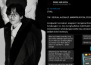 Vokalis Harum Manis Sulthon Kamil (kiri) dan utas viral di X soal dugaan pedofilia yang dilakukan Kamil terhadap remaja perempuan di bawah umur. (Instagram/@sulthonkamil dan X/@@TEWASUSAIPESTA)