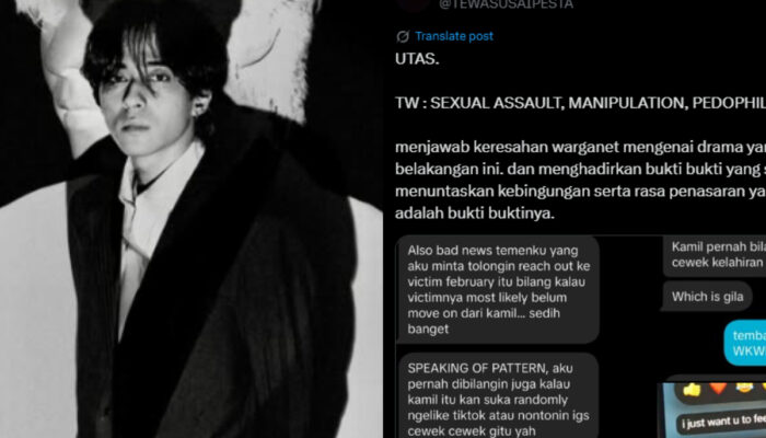 Skandal Besar Harum Manis: Vokalis Kamil Diduga Lecehkan Anak di Bawah Umur hingga Dicancel