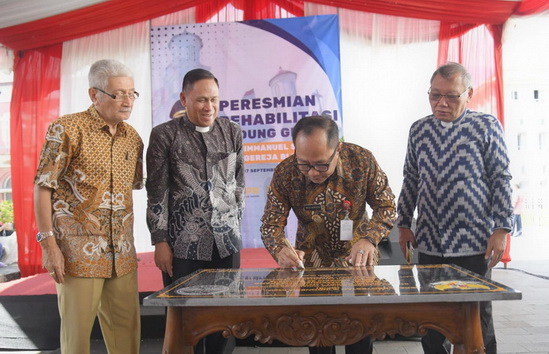 Gereja Blenduk Semarang Diresmikan Kembali Pasca Rehab Rp 28 Miliar Kementerian PUPR