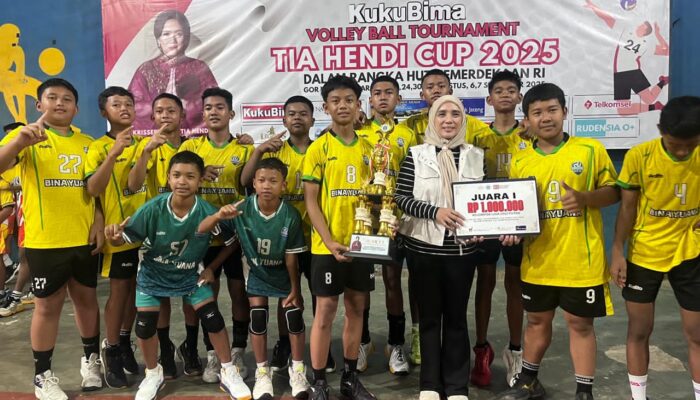 62 Tim Ramaikan Turnamen Voli TIA Hendi Cup 2025 di Semarang