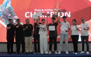 Daftar Pemenang Turnamen eSport Piala KONI Road to Porprov 2025 di Kota Semarang