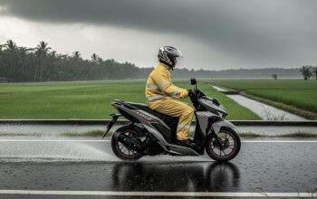 Hati-hati Berkendara Saat Hujan Deras, Bisa Picu Overload untuk Pengendara Motor