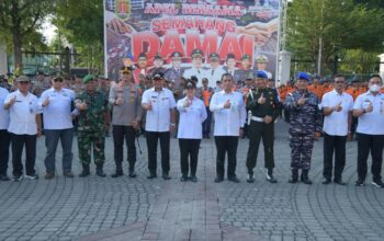 315 Personel Ikuti Apel Semarang Damai, Komitmen Tolak Provokasi, Anarkis dan Jaga Kondusifitas