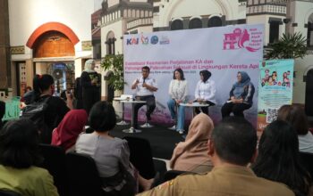 Ajak Mawas Diri Lewat Talkshow dan Sosialisasi Pencegahan Pelecehan Seksual di Stasiun Kereta Api 