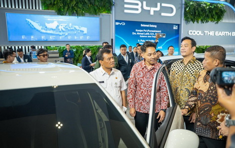 BYD ATTO 1 Tampil Perdana di GIIAS Semarang 2025, City Car Listrik untuk Mobilitas Ramah Lingkungan