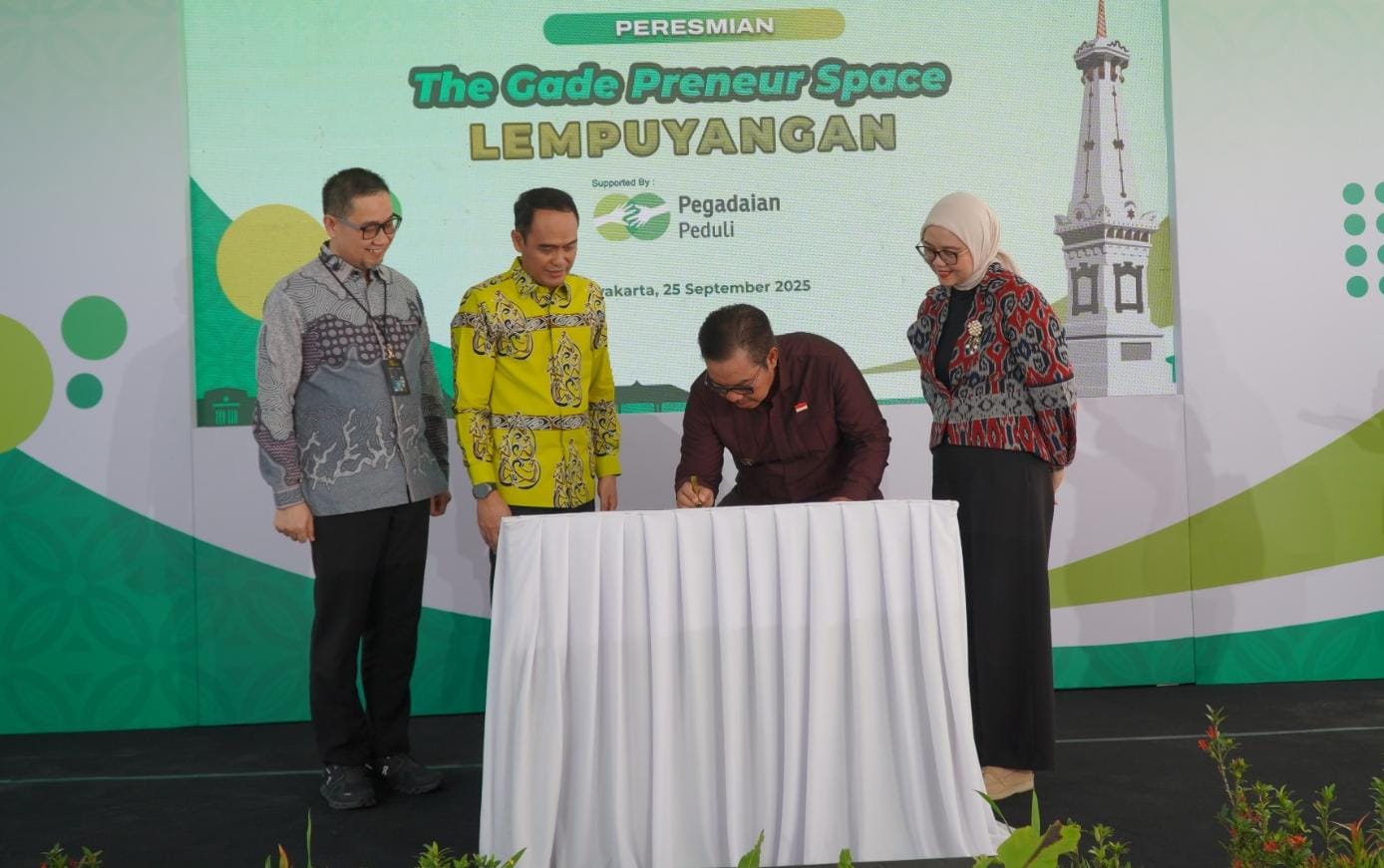 Pegadaian Resmikan The Gadepreneur Space Pertama di Indonesia, Dorong UMKM Naik Kelas