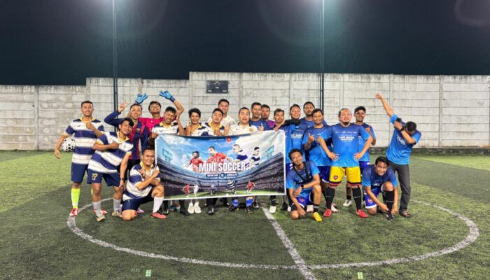 Main Mini Soccer Bareng Jurnalis FC, Hotel Dafam Semarang Promosikan Fun Run Lari Sama Mantan