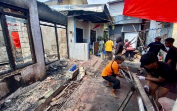 Lupa Matikan Kompor, 10 Rumah di Kampung Inggris dan Kulitan Semarang Ludes Terbakar
