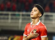 Marselino Ferdian ketika membela timnas Indonesia