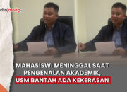 mahasiswa USM meninggal