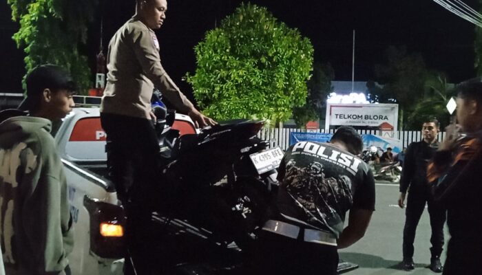 TNI-Polri Razia Besar-besaran Balap Liar di Blora: Pebalap Sampai Tabrak Warga, 3 Motor Diamankan