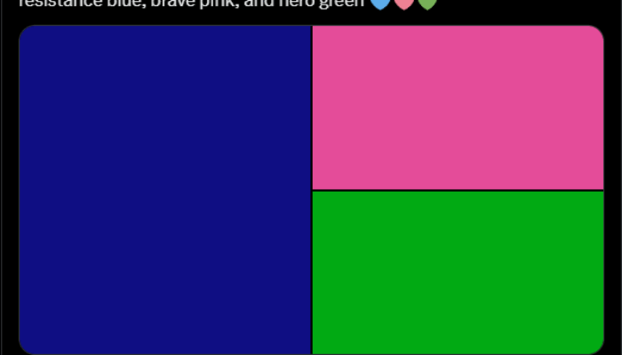 Lagi Tren! Ini Makna Tiga Warna Simbol Perjuangan Rakyat Indonesia: Pink, Hijau, dan Biru