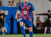 Penampilan Eric Garcia ketika Barcelona menjadi Valencia dalam lanjutan series LaLiga