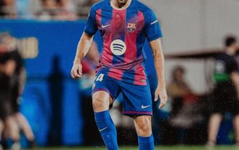 Penampilan Eric Garcia ketika Barcelona menjadi Valencia dalam lanjutan series LaLiga
