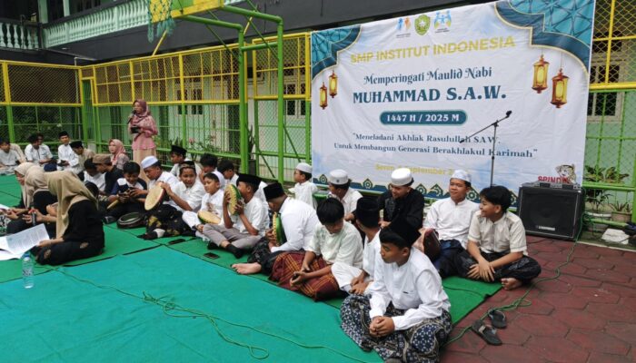 Unik, Maulid Nabi di SMP Institut Indonesia Semarang Dimeriahkan Lomba Toleransi Lintas Agama