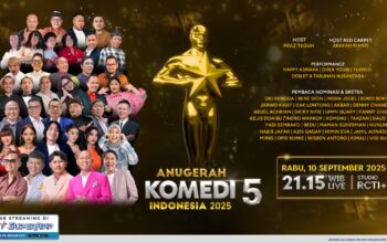 Dunia komedi Tanah Air kembali mendapat panggung istimewa melalui Anugerah Komedi Indonesia (ANUKOM) 2025, ajang penghargaan para komedian. (Dok.)
