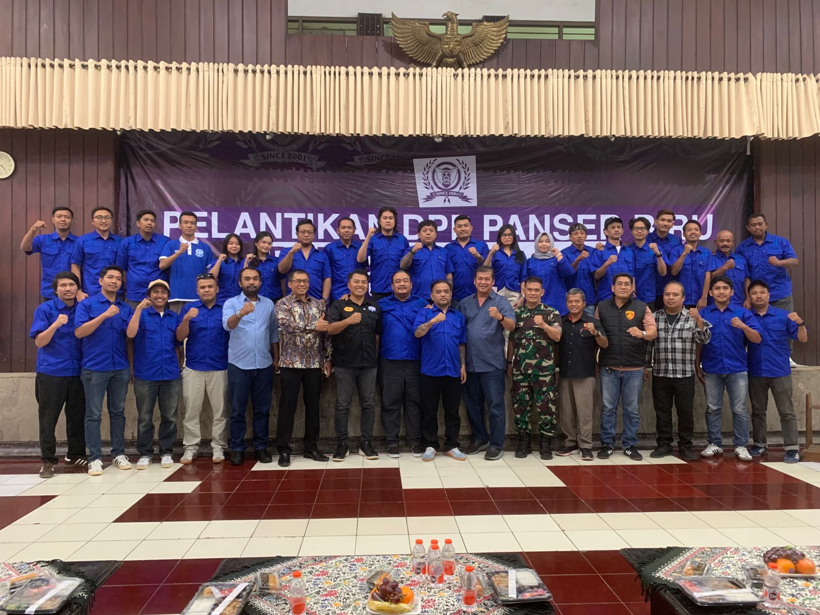 Pelantikan DPP Panser Biru 2025-2028 di Gedung Juang 45 Semarang. Sabtu, 13 September 2025. (Yuni Esa Anugrah/beritajateng.tv)