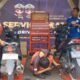 HUT Polantas ke-70, Puluhan Driver Ojol Ungaran Nikmati Servis Gratis Plus Voucher Belanja