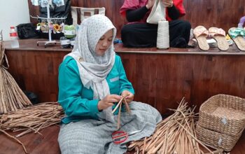 kerajinan eceng gondok