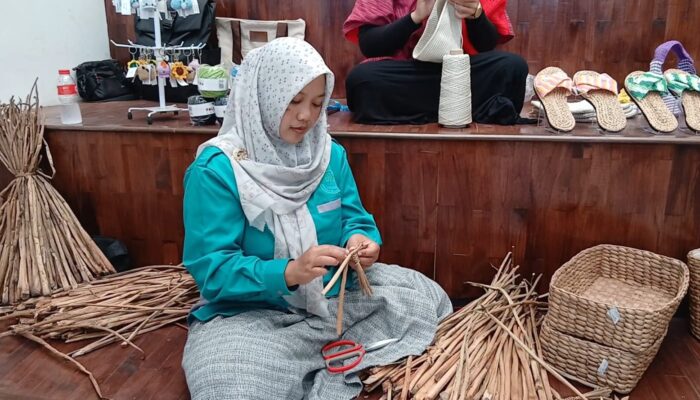 Dari Masalah Lingkungan Jadi Cuan, Eceng Gondok Rawapening Disulap Jadi Aneka Kerajinan Tangan