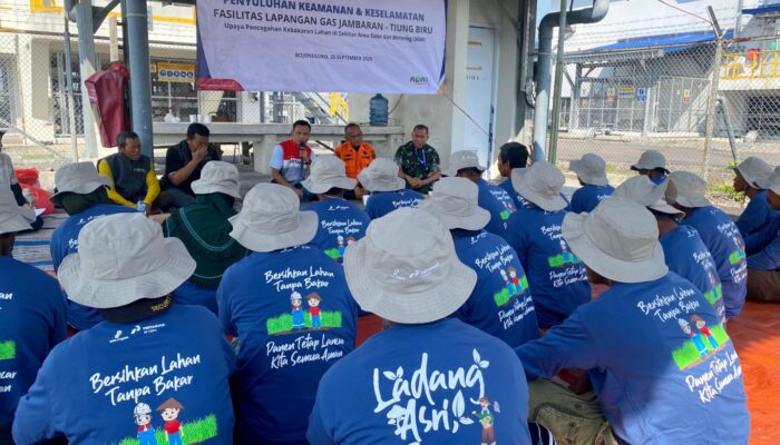 Cegah Kebakaran Lahan, Pertamina Cepu Sosialisasikan Keamanan Fasilitas Gas JTB