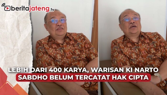 Video Lebih Dari 400 Karya Warisan Ki Narto Sabdo Belum Terdaftar Hak Cipta