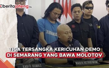 tersangka kericuhan demo