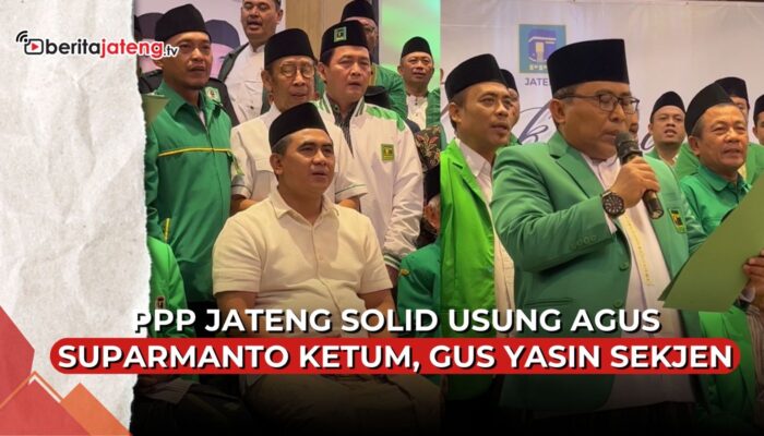 Video PPP Jateng Solid Usung Paket Agus Suparmanto – Gus Yasin di Muktamar