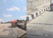 video viral jalan rusak
