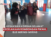 kecelakaan rombongan kelurahan Bendan Ngisor