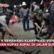 Video DPU Kota Semarang Klarifikasi Video Viral Relawan Kupas Aspal Jalan Suratmo